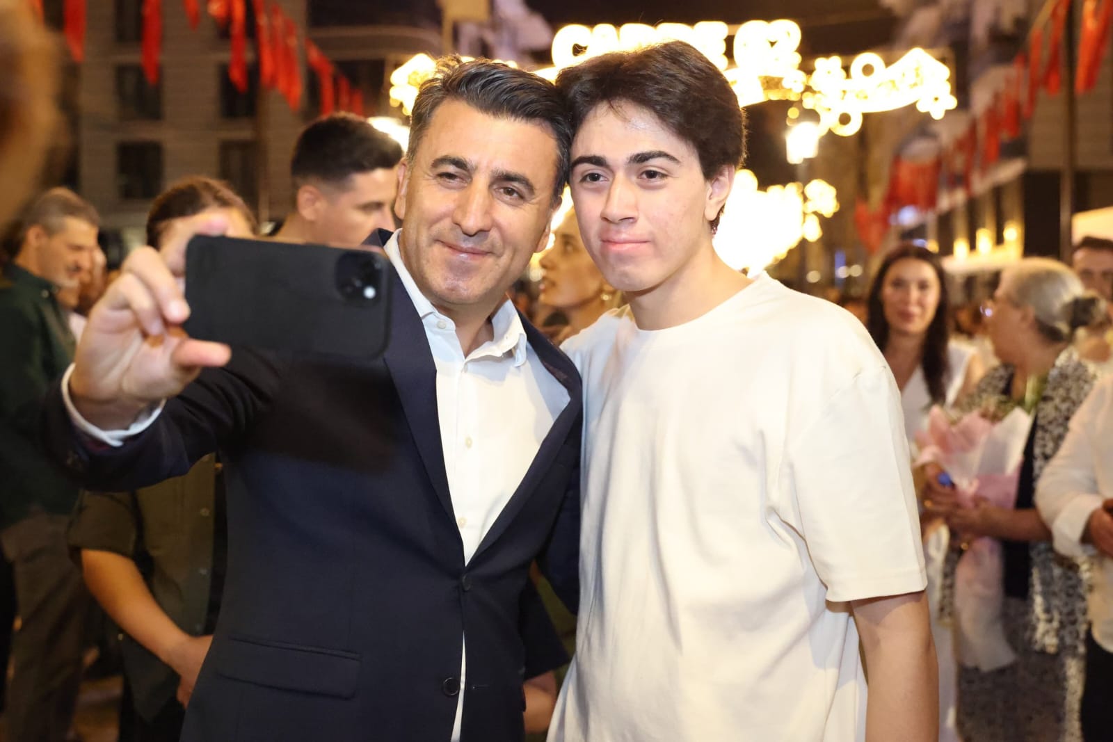 Başkanla Fotoğraflar