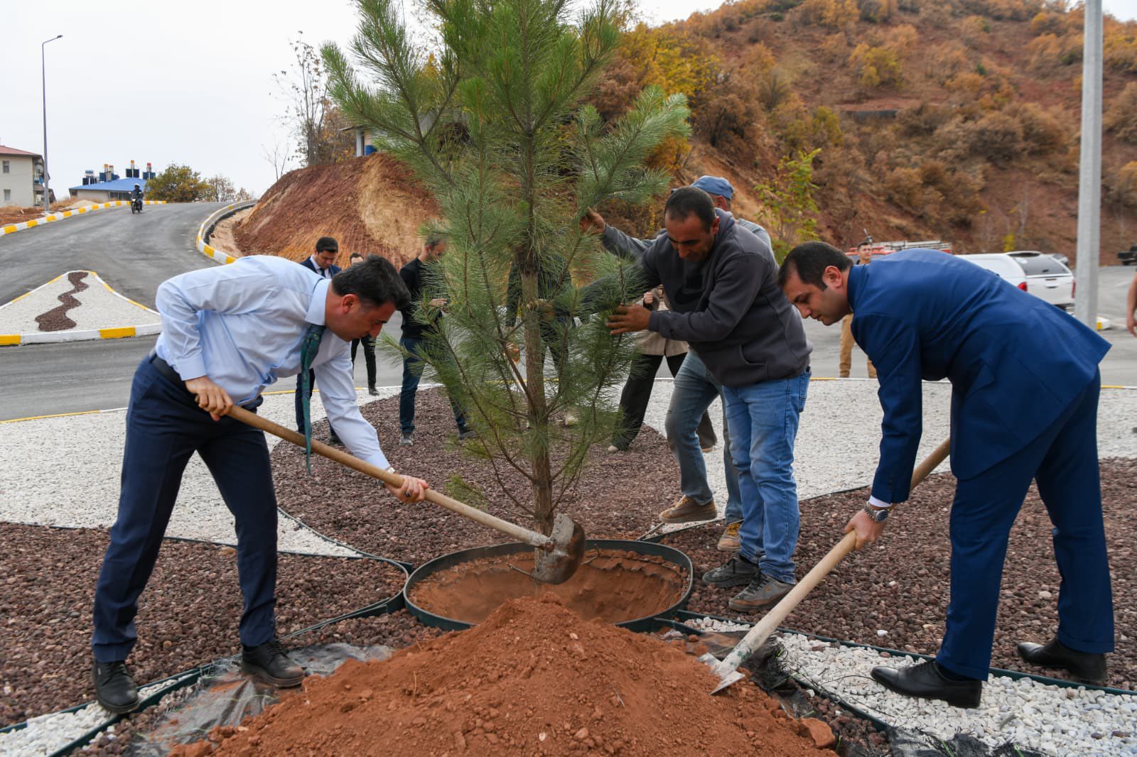 Başkanla Fotoğraflar